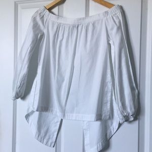 Gently used XXS White BCBG top